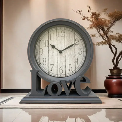 Monzzi Nightstand Silent Retro Alarm Clock