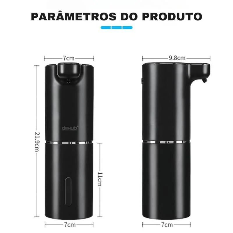Monzzi USB-Powered Automatic Foam Soap Dispenser for Bathrooms