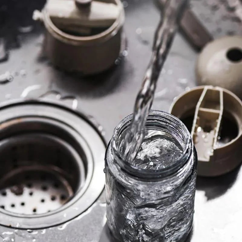 Monzzi Salt and Spice Glass Shaker with Built-In Measuring Spoon