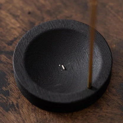 Monzzi Aromatherapy Reverse Incense Holder in Wood and Metal
