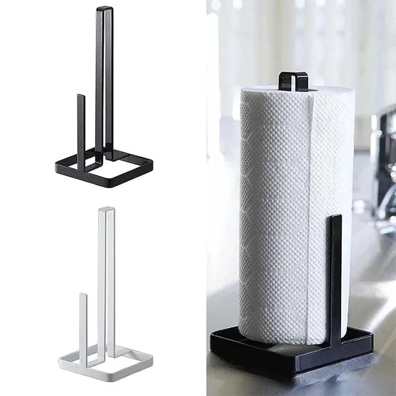 Countertop Metal Paper Towel Holder for Kitchen Use