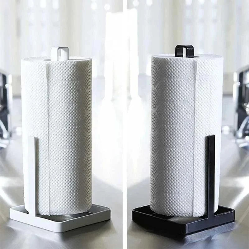 Countertop Metal Paper Towel Holder for Kitchen Use