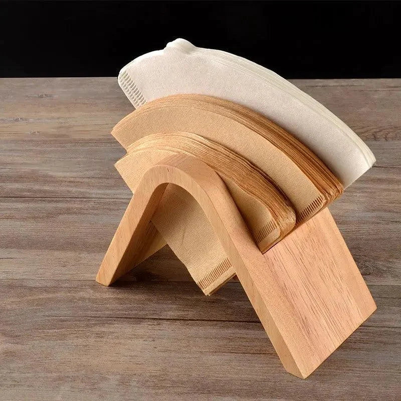 Monzzi Vertical Coffee Filter Holder Made from Solid Bamboo