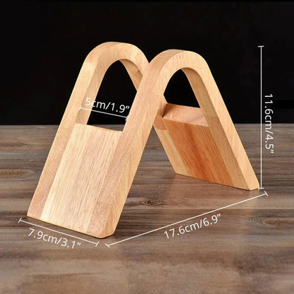 Monzzi Vertical Coffee Filter Holder Made from Solid Bamboo