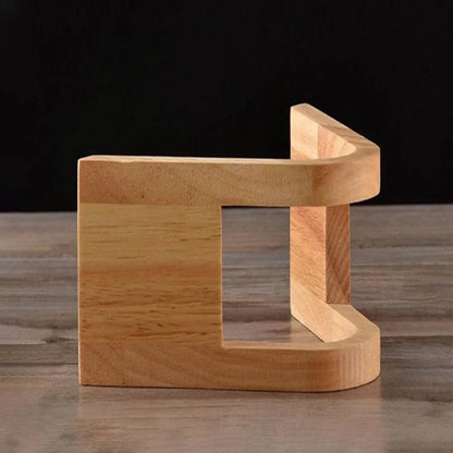 Monzzi Vertical Coffee Filter Holder Made from Solid Bamboo