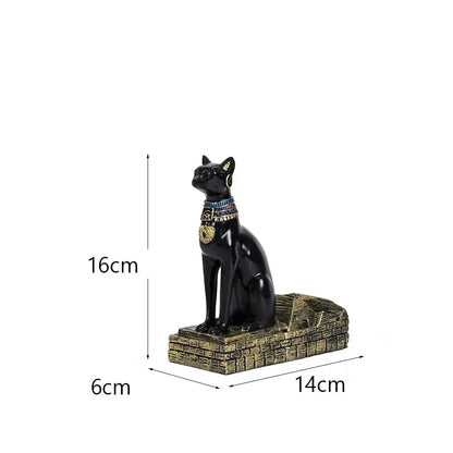 Monzzi Egyptian-Style Resin Anubis Wine Holder