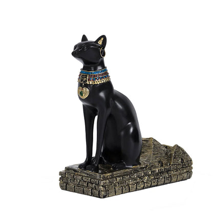 Monzzi Egyptian-Style Resin Anubis Wine Holder