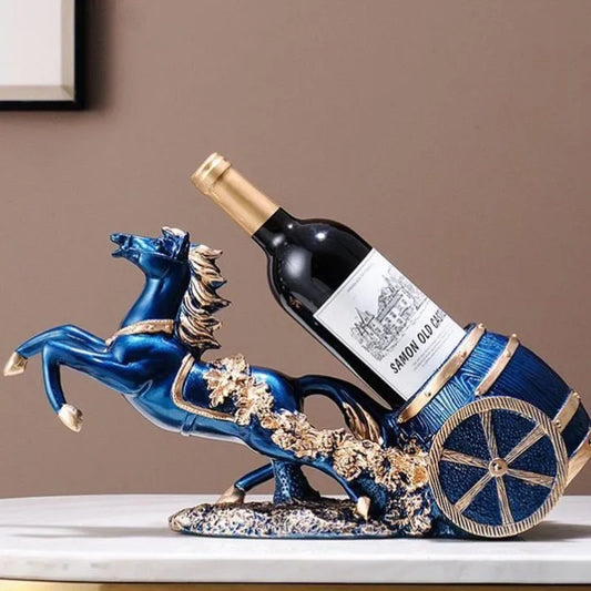 Elegant Wine Holder in Timeless Monzzi Resin