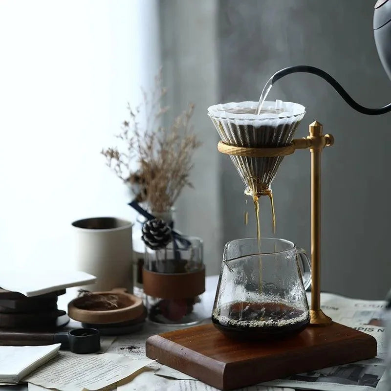 Monzzi Wooden Base Coffee Filter Holder