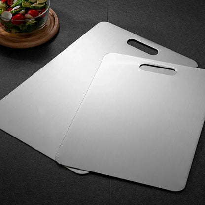 Monzzi Stainless Steel Kitchen Cutting Board - Anti-Odor Design