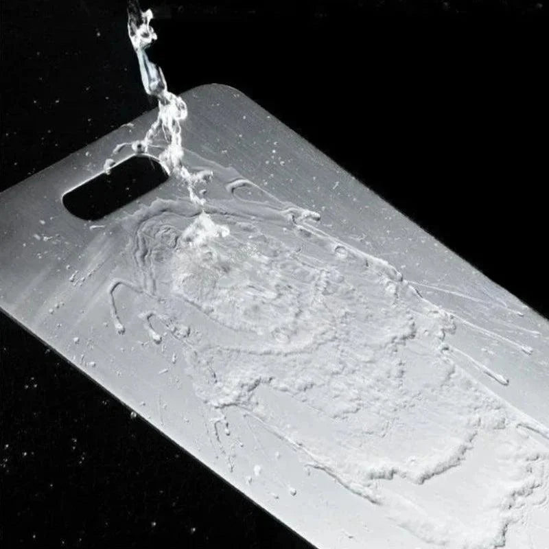 Monzzi Stainless Steel Kitchen Cutting Board - Anti-Odor Design