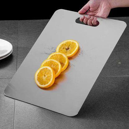 Monzzi Stainless Steel Kitchen Cutting Board - Anti-Odor Design
