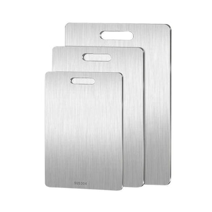 Antimicrobial Stainless Steel Kitchen Cutting Board