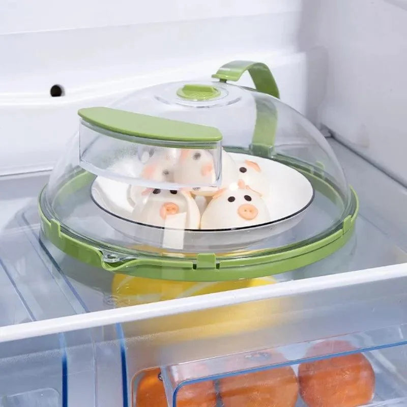 Monzzi Tampa Microwave Lid with Anti-Splash Design and Water Dispenser
