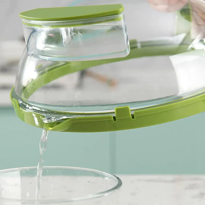 Monzzi Tampa Microwave Lid with Anti-Splash Design and Water Dispenser