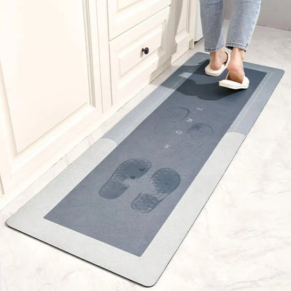 Monzzi Kitchen Non-Slip Mat with Triple Absorbent Layers