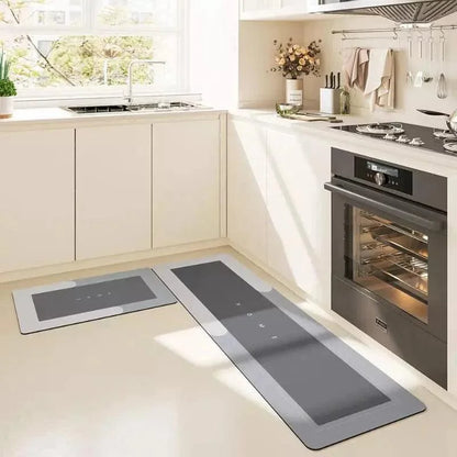 Monzzi Kitchen Non-Slip Mat with Triple Absorbent Layers