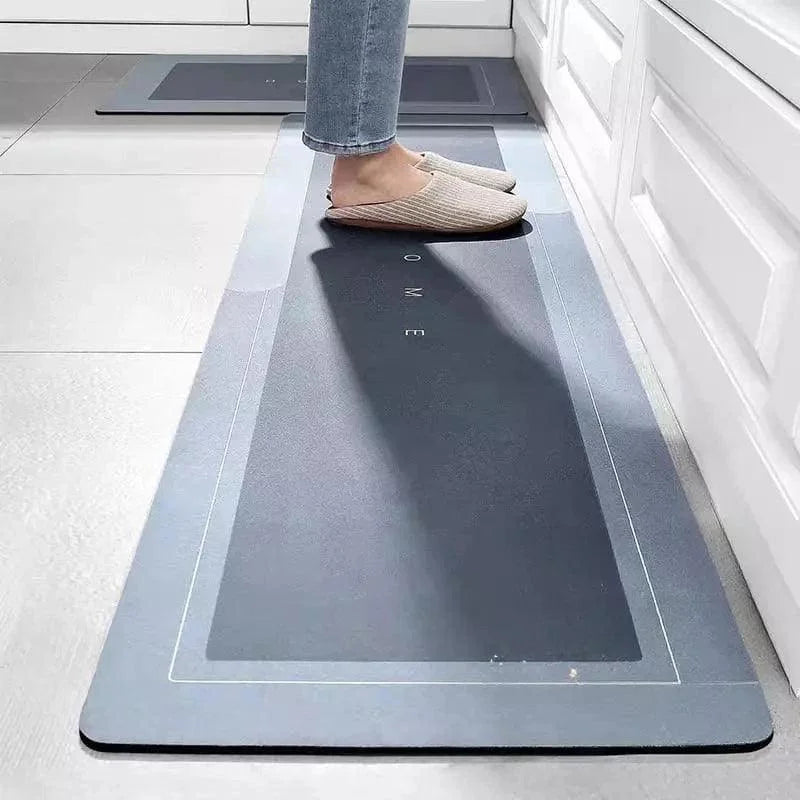 Monzzi Kitchen Non-Slip Mat with Triple Absorbent Layers