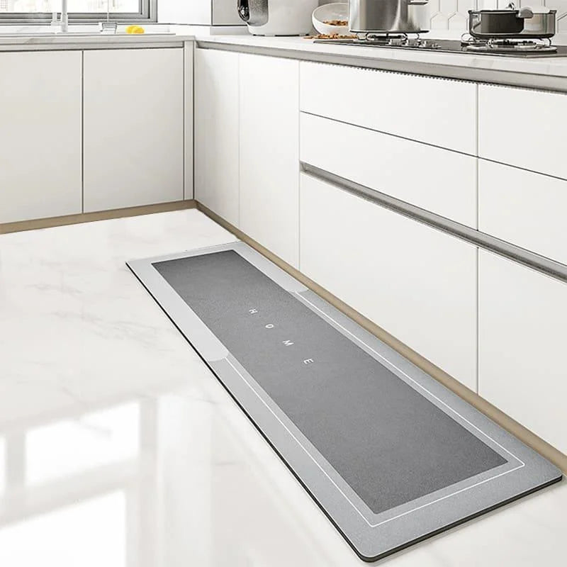 Monzzi Kitchen Non-Slip Mat with Triple Absorbent Layers