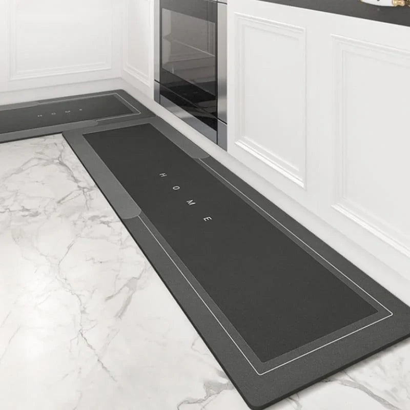 Monzzi Kitchen Non-Slip Mat with Triple Absorbent Layers
