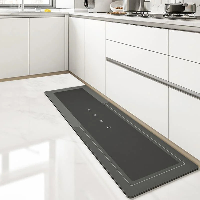Monzzi Kitchen Non-Slip Mat with Triple Absorbent Layers