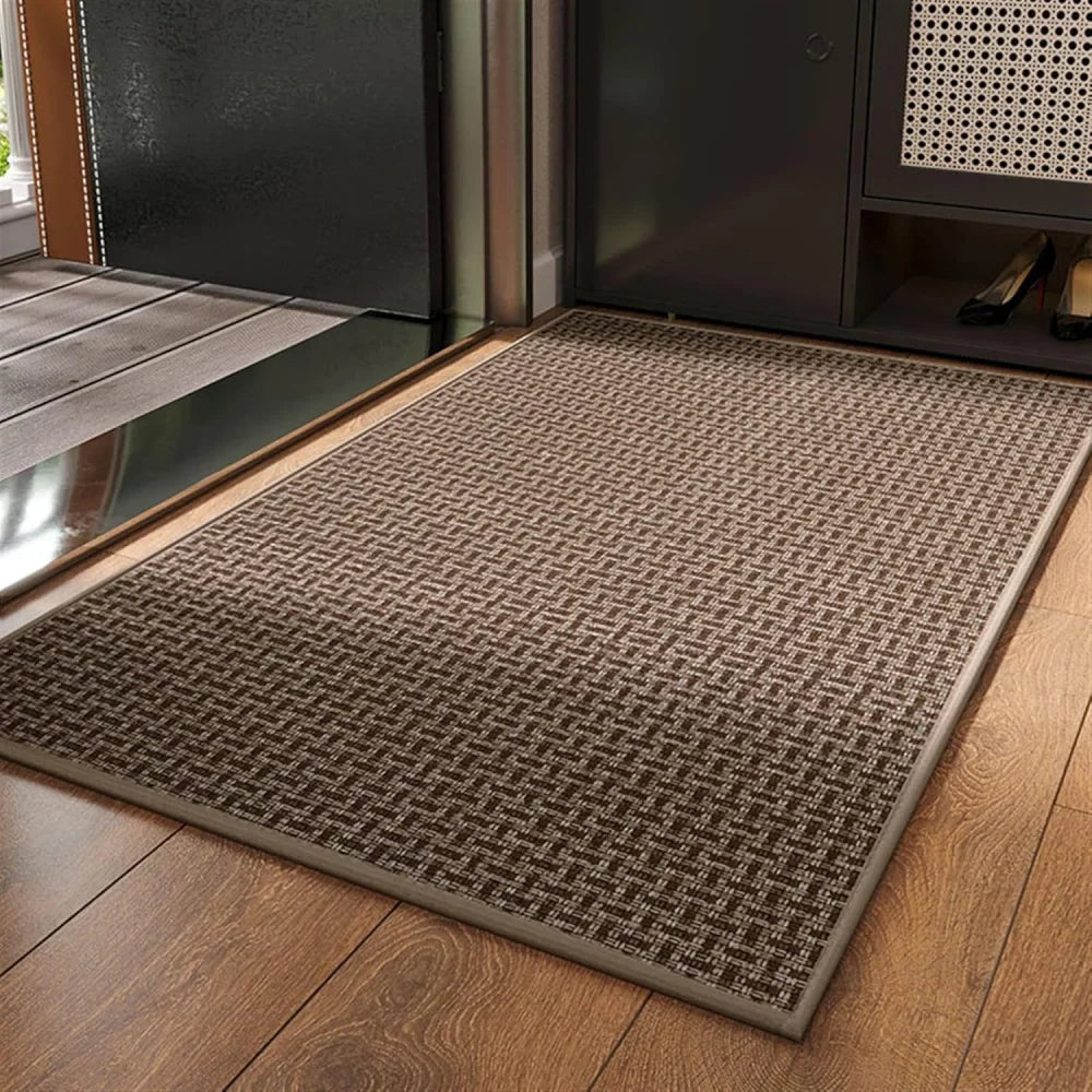 Monzzi Kitchen Geometric Pattern Non-Slip Washable Rug