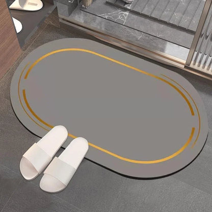 Monzzi Luxury 3-Layer Non-Slip Bath Mat