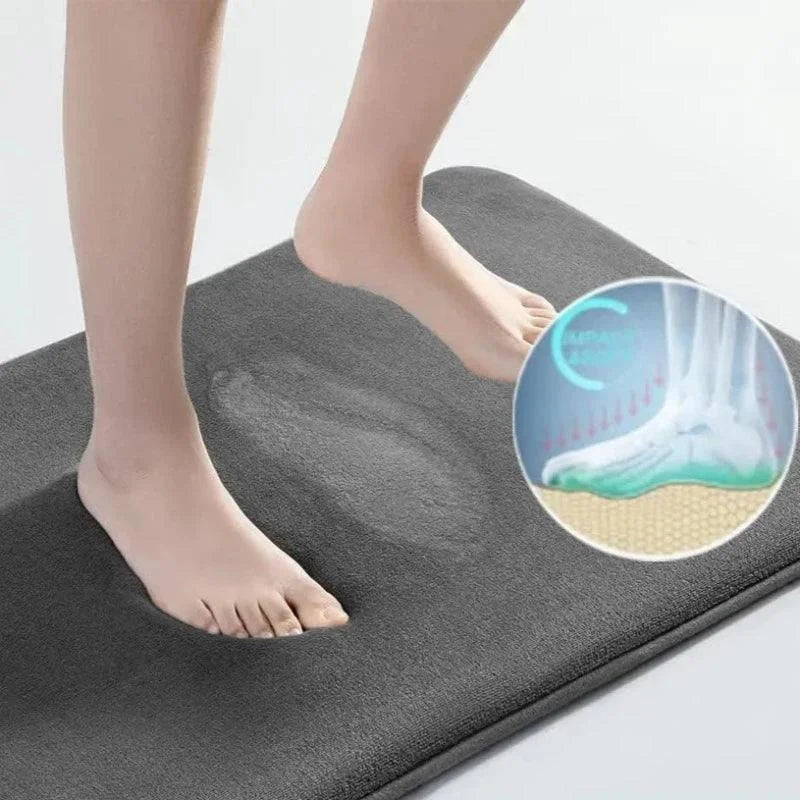 Ultra-Absorbent Non-Slip Coral Velvet Mat