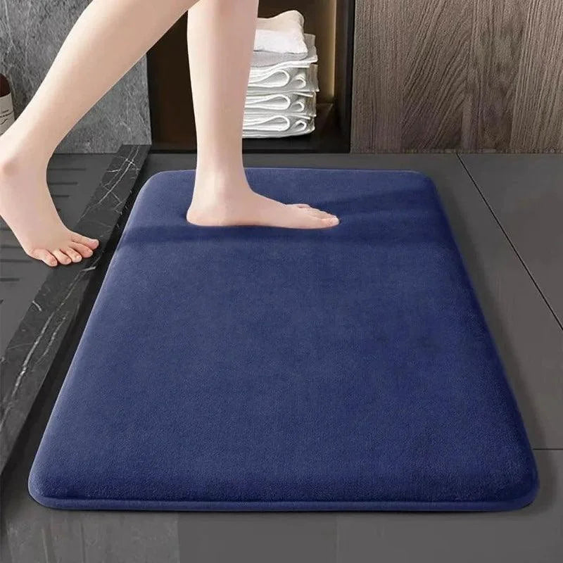 Ultra-Absorbent Non-Slip Coral Velvet Mat