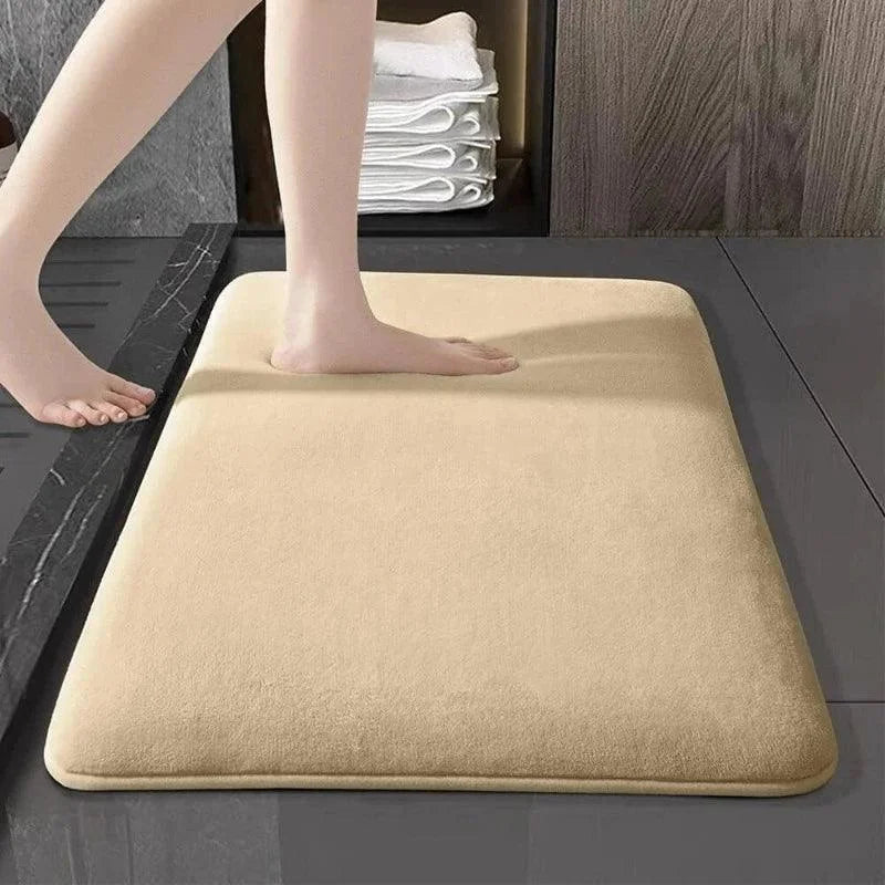 Ultra-Absorbent Non-Slip Coral Velvet Mat