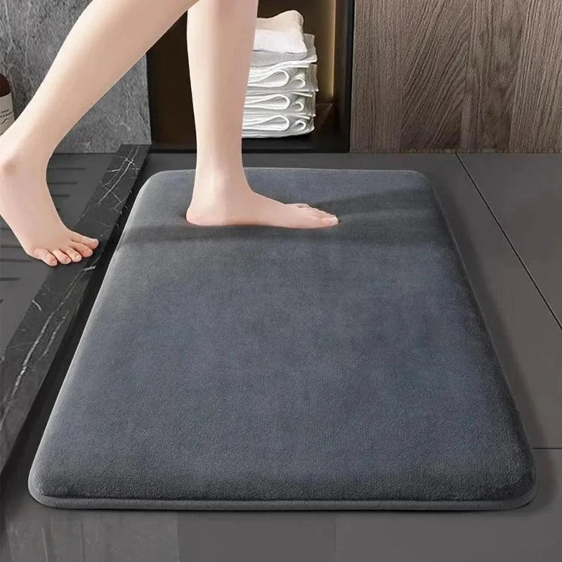 Ultra-Absorbent Non-Slip Coral Velvet Mat