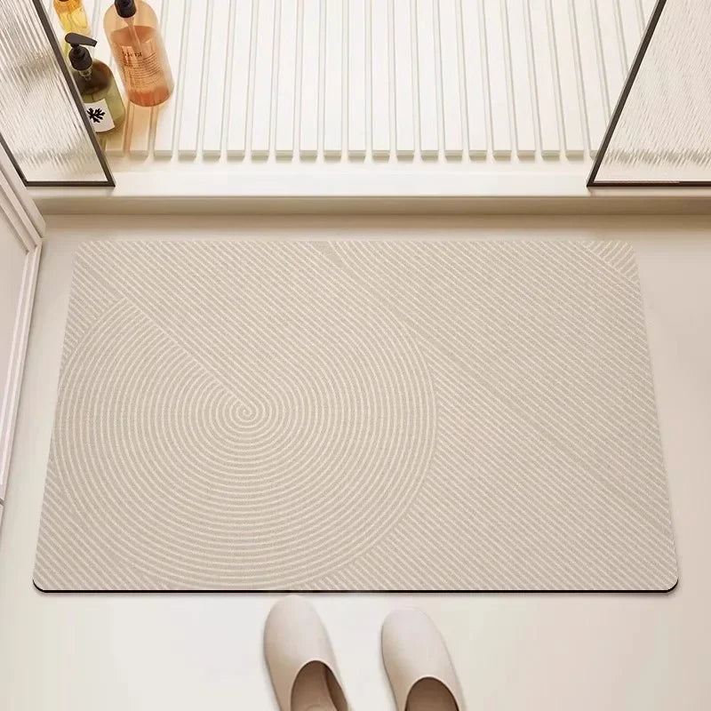 Quick-Drying Monzzi Minimalist Non-Slip Bath Mat