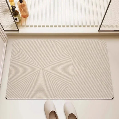 Quick-Drying Monzzi Minimalist Non-Slip Bath Mat
