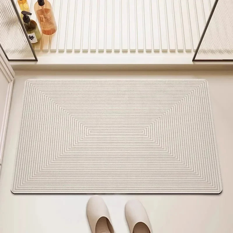 Quick-Drying Monzzi Minimalist Non-Slip Bath Mat