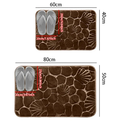 Ultra-Absorbent Non-Slip Bath Mat with Quick-Dry Technology