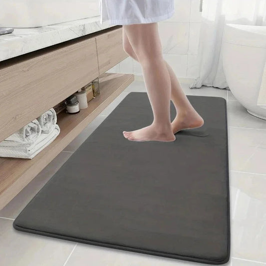 Stone Texture Non-Slip Bath Mat by Monzzi