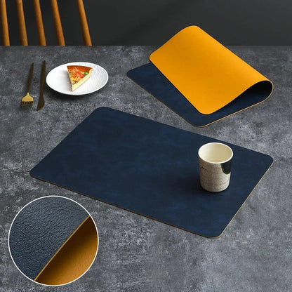 Monzzi Waterproof Leather Table Mat