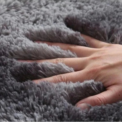 Monzzi Plush Non-Slip Area Rug for Living Room and Bedroom