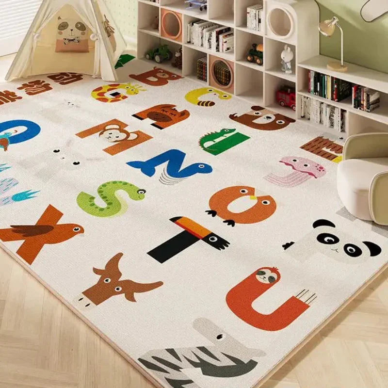 Monzzi Room Non-Slip Rug for Kids
