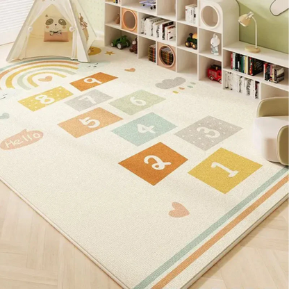 Monzzi Room Non-Slip Rug for Kids