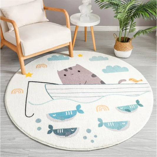 Monzzi Premium Non-Slip Children's Cat Rug