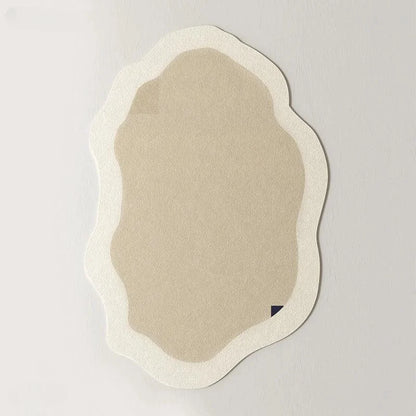 Irregular Geometric Non-Slip Area Rug for Living Room and Bedroom by Monzzi