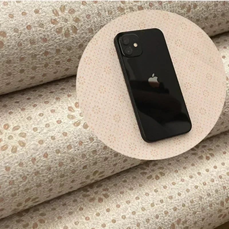 Monzzi Round Velvet Textured Rug for Bedroom and Living Room