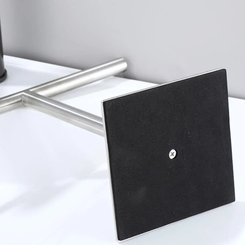 Monzzi Countertop Stainless Steel Towel Holder with Rubber Base