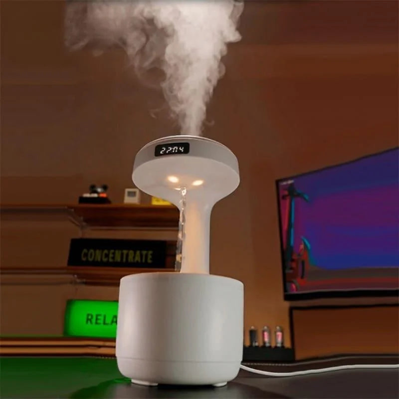Anti-Gravity Ultrasonic Humidifier for Monzzi Environments