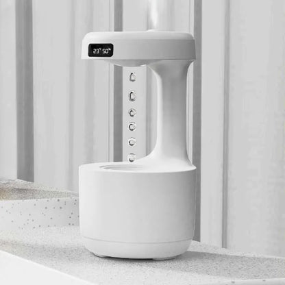 Anti-Gravity Ultrasonic Humidifier for Monzzi Environments