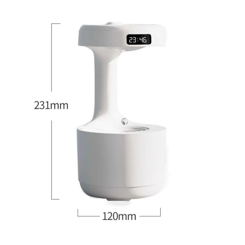 Anti-Gravity Ultrasonic Humidifier for Monzzi Environments