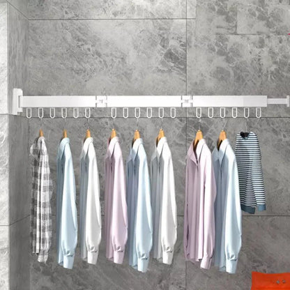 Monzzi Retractable Aluminum Wall Clothesline - Supports Up to 25kg