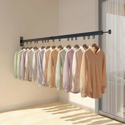 Monzzi Retractable Aluminum Wall Clothesline - Supports Up to 25kg