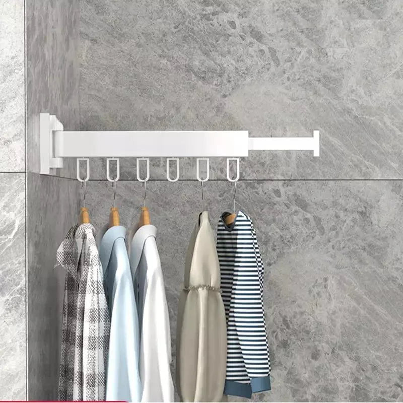 Monzzi Retractable Aluminum Wall Clothesline - Supports Up to 25kg